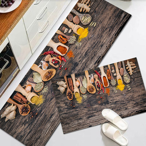 Alfombra de cocina plegable al por mayor para el hogar moderna China barata antideslizante suelo de alfombra de baño cocina personalizada área grande - Product Image 4