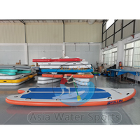 Planche à pagaie gonflable de grande taille 5,5 m x 2 m, planche à pagaie gonflable, planche à pagaie gonflable pour le surf, sports nautiques