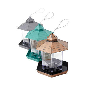 कारखाने प्रत्यक्ष प्लास्टिक पक्षी फीडर ipx7 वाटरप्रूफ फांसी आउटडोर बालकनी और आंगन फ़ीड के लिए - Product Image 3