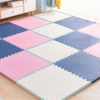 Tapis de yoga en mousse EVA de qualité garantie, dalles de mousse vibrantes à emboîtement, créatives pour les sous-sols, le rez-de-chaussée, la salle de sport