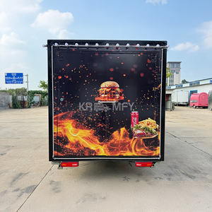 Camion de nourriture mobile 2025 à vendre à Dubaï, États-Unis, chariot à glace, chariot à pizza, remorque de camion de nourriture personnalisée - Product Image 1