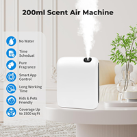 Diffuseur d'arômes sans fil pour hôtel, 200 ml, petit format, fonctionnant sur piles, avec application, vente en gros