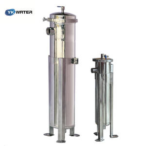 SUS304 316L Petit Haut Nombre Quatre D'entrée Sac Boîtier de Filtre Sur Des Équipements Industriels - Product Image 3