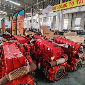 Buen precio, motor diésel para camión Cummins de 4 cilindros ISD4.5 ISM385 ISM11, motor usado completo - Product Image 1