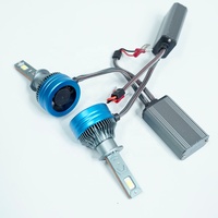 Bombillas LED de Alta Potencia para Faros Delanteros de Automóvil, 12V, 240W, 240000Lm, 4575 LED, 6000K, H1, H4, H7, H11, H13, 9005, 9006, 9007, con Ventilador Turbo y Luz Antiniebla