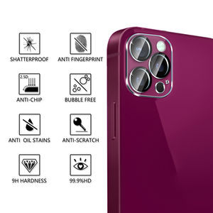 กระจกนิรภัยป้องกันเลนส์กล้องสำหรับ <span class=keywords><strong>iPhone</strong></span> 13,อุปกรณ์ป้องกันหน้า<span class=keywords><strong>จอ</strong></span>สำหรับ <span class=keywords><strong>iPhone</strong></span> <span class=keywords><strong>11</strong></span> 12 <span class=keywords><strong>Pro</strong></span> XS <span class=keywords><strong>Max</strong></span> X XR - Product Image 5