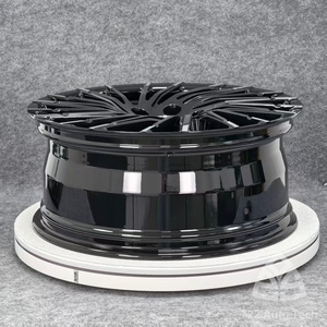 Cerchi Forgiati Personalizzati 722Auto Nero Lucido 19-22 Pollici 5x120 5x130 per Land Rover Range Rover <span class=keywords><strong>Velar</strong></span> Autobiography - Product Image 5