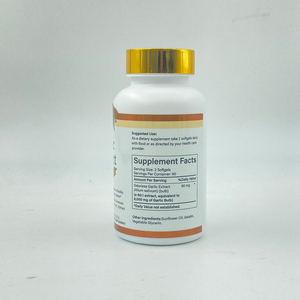 OEM Doğal Organik Kokusuz Sarımsak Ekstresi Yumuşak Kapsül, Bağışıklığı Güçlendirir ve Kolesterol ve Kan Basıncını Destekler - Product Image 6