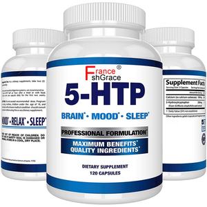 5-HTP Plus Calcio: Sientase Feliz y Positivo, Durma Fácil y Profundamente, Apoya el Estado de Ánimo Tranquilo y Relajado, 120 Cápsulas - Product Image 3