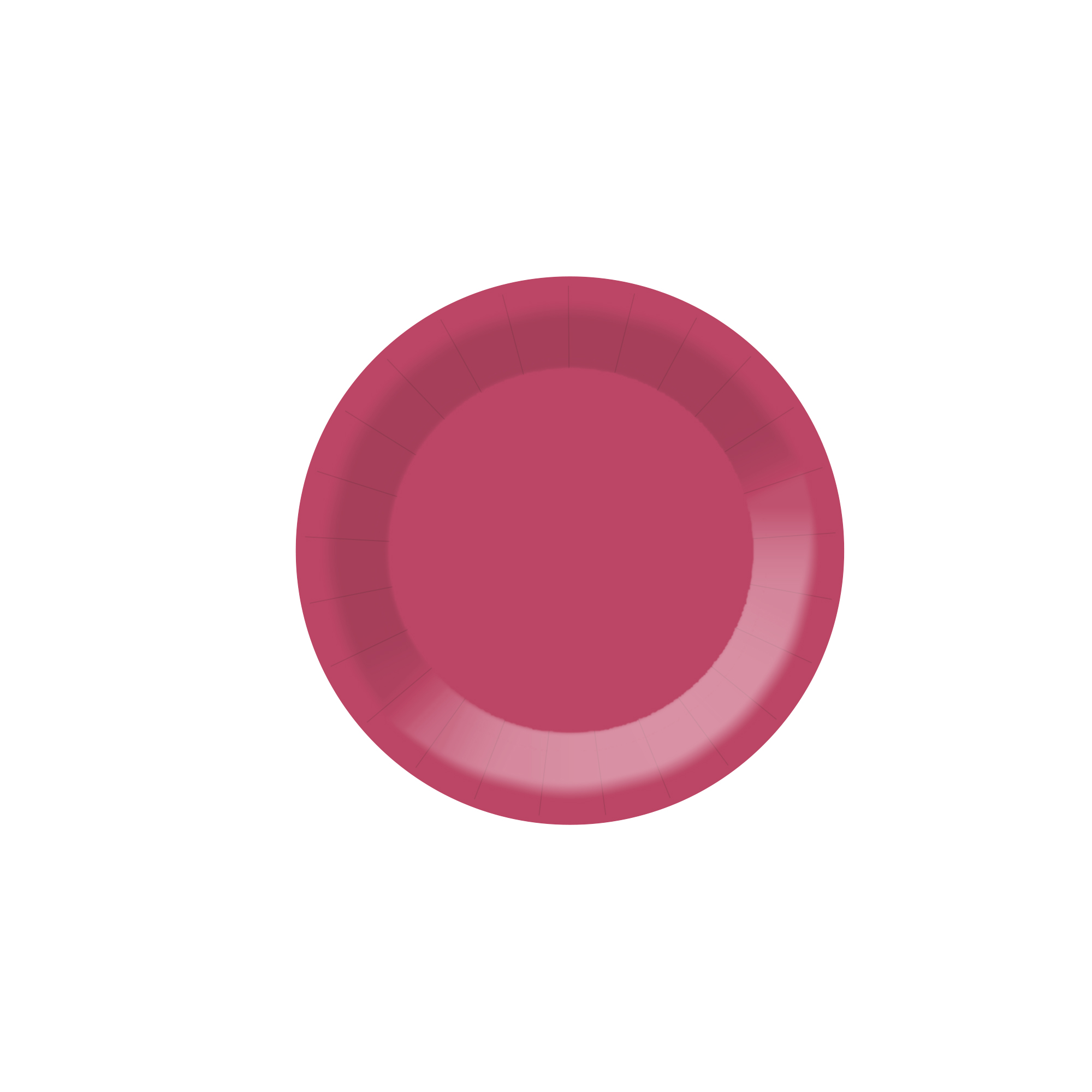 Plato de papel de 7 pulgadas * 8 piezas