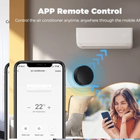 Télécommande intelligente TUYA WIFI IR RF433Mhz pour climatisation, télévision, rideaux, maison intelligente