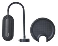 Lampe de bureau moderne pour bureaux et chambres, en ABS, simple, 3 températures de couleur, à intensité tactile réglable, portable, avec plateau de base flexible