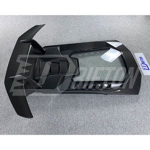 ชุดฝากระโปรงเครื่องยนต์และสปอยเลอร์หลังทำจากคาร์บอนไฟเบอร์แห้ง DRIFTON Performante สำหรับ Lamborghini Huracan LP610 LP580 EVO STO Tecnica - Product Image 3