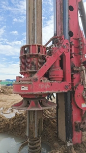 เครื่องเจาะดินไฮดรอลิกแบบมีปั๊มรับแรงสูง รุ่น SR285 SR250 SR150C SR155 Drilling Rig Hunan Soilmec SR65 SR70 SR80C R-625 R-622 - Product Image 5