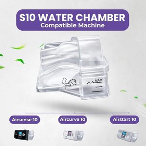 Chambre à eau de la série <span class=keywords><strong>S10</strong></span> compatible avec AirSense 10 Aircurve 10, réservoir de remplacement pour ResMed, 0,2 kg, garantie de 3 mois, accessoires CPAP - Product Image 2