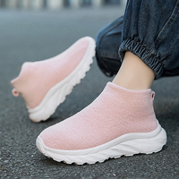Chaussures chaussettes pour enfants, baskets décontractées en maille respirante pour garçons et filles, chaussettes de sport, baskets pour enfants, tennis, 26-38