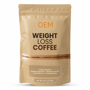 Caffè con Collagene, L-Teanina, L-<span class=keywords><strong>Carnitina</strong></span> <span class=keywords><strong>e</strong></span> Funghi 180g Formula Dietetica - Product Image 1