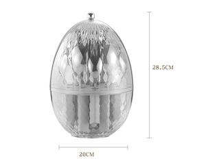 Hot Seller Stocked 24 Piece <strong>Cutlery</strong> <strong>Holder</strong> Gold Silver Knife Fork Spoons Set <strong>Egg</strong> <strong>Shape</strong> <strong>Cutlery</strong> Set Stainless Steel for Party - Product Image 5