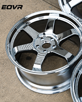 Rines EVOR Forjados de Aleación Personalizados de Lujo Cromados para Autos de Carreras 5X112 de 15 a 26 Pulgadas, 5X114.3 5x127 para Chevy Nismo BMW