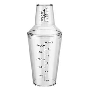 <span class=keywords><strong>Shaker</strong></span> à <span class=keywords><strong>Cocktail</strong></span> en Plastique PC pour Barman à la Maison <span class=keywords><strong>Shaker</strong></span> à Martini 18 Oz 530 Ml Aigle Transparent Bar <span class=keywords><strong>Bacardi</strong></span> Tasses en Plastique - Product Image 1
