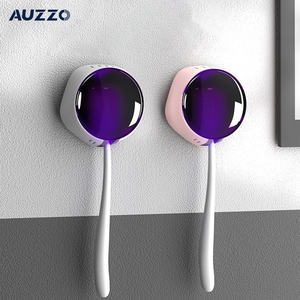 Esterilizador de Cepillo de Dientes UVC de Plástico, Tasa de Esterilización del 99.9%, Portátil, Recargable, Carga USB Tipo-C, para Viajes y Uso Doméstico - Product Image 1