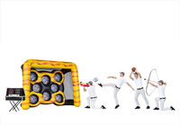 Jeu de tir à l'arc gonflable IPS/jeux de cible de tir à l'arc gonflable interactif IPS