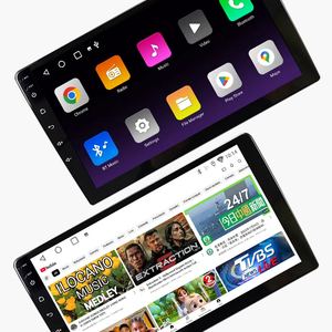 Radio de Coche Android de 9\" y 10\" con Doble <span class=keywords><strong>DIN</strong></span>, Navegación GPS Integrada, Reproductor de DVD para Coche con FM/AM, Cámara de Visión Trasera, Compatible con Carplay - Product Image 3