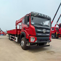Vente chaude Isuzu Châssis 4x4 6x4 8x4 Camion-grue de levage 5 Tonnes 8 Tonnes 16 Tonnes Grue de camion d'occasion