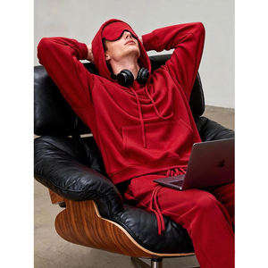 <span class=keywords><strong>Oscar</strong></span> Winter ODM Sudadera con capucha extragrande personalizada sin estampado, estilo urbano vintage, color liso, corta, esencial para viajes, máscara para ojos - Product Image 2