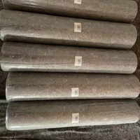 Feutre de peintre gris en polyester uni, écologique, antistatique et thermocollant