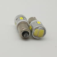 BA9S T10 T4W Voiture LED Lampes 5630 6SMD Auto Intérieur Éclairage Dôme Carte Liseuse Côté Wedge Parker Ampoules 12V 24V