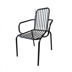 Modern Metal <b>Dining</b> <b>Chair</b> Minimalist Design Stable indoor Furniture - Product Image 1