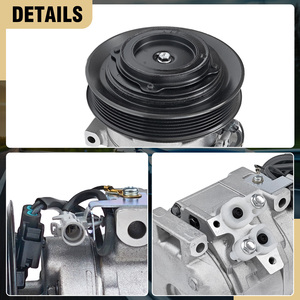 Compresor de Aire Acondicionado para Auto 88320-02120 447220-4351 20-11265 78391 8832002120 CS20101 4472204351 4710407 para ALTIS CO201016-9, CO201016-9 - Product Image 4