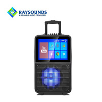 Système de sonorisation portable haute puissance 14,1 pouces avec batterie rechargeable pour événements extérieurs et églises
