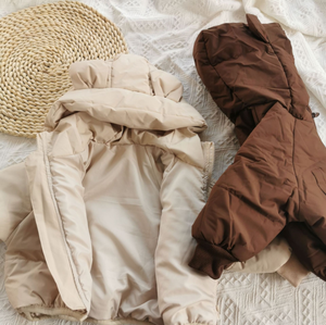 Veste matelassée en coton pour enfants, <span class=keywords><strong>manteau</strong></span> pour bébés filles et garçons, vêtements d'hiver, version coréenne, 2023 - Product Image 3