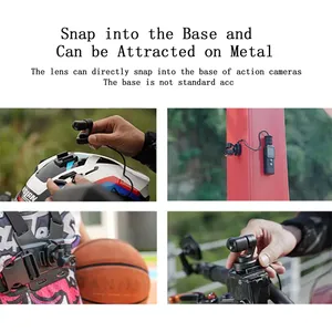JHD FeiyuTech <span class=keywords><strong>Pocket</strong></span> 2S <span class=keywords><strong>Feiyu</strong></span> 3Axis Gimbal 4K Cámara Diseño dividido Base magnética 1 Sensor de 2,5 pulgadas 130 Campo de visión Ultra - Product Image 2