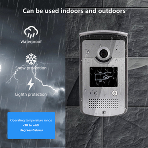 7 inch 1080P nhà thông minh Video Doorphone wifi cổng hệ thống <span class=keywords><strong>intercom</strong></span> màu không thấm nước Máy ảnh hỗ trợ tuya app điều khiển từ xa có dây - Product Image 3