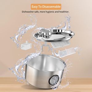 <span class=keywords><strong>Fontaine</strong></span> à <span class=keywords><strong>eau</strong></span> automatique <span class=keywords><strong>pour</strong></span> animaux de compagnie, en plastique de haute qualité, écologique, à quadruple <span class=keywords><strong>action</strong></span>, <span class=keywords><strong>pour</strong></span> chats - Product Image 2