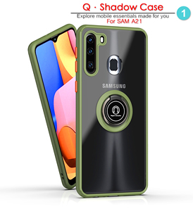 Fundas de teléfono de negocios personalizadas a prueba de golpes Tpu Kickstand funda de teléfono móvil para el modelo <span class=keywords><strong>Samsung</strong></span> A21 edición americana - Product Image 5