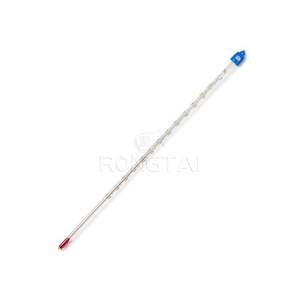 Laboratório RONGTAI Termômetro sem contato China Manufacturing RT040 10-110 amarelo Red Spirit-Filled Termômetros - Product Image 1