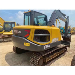 Vente directe d'usine, mini-excavatrice d'occasion de qualité durable, mini-excavatrice Volvo d'occasion, excavatrice EC 80 d'occasion à bon prix - Product Image 2