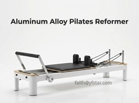 Machine de Pilates Reformer en alliage d'aluminium de haute qualité avec résistance réglable pour usage professionnel en studio et à domicile
