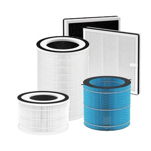 <b>Air</b> <b>Purifier</b> <b>Filter</b> <b>HEPA</b> Activated Carbon Replacement For Afloia Mooka Allo Fillo Halo Models - Product Image 1