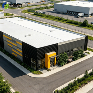 Edificio Industrial de Estructura de Acero Modular, Galvanizado, Químico, ODM, Duradero, para Ingeniería de Instalaciones - Product Image 1