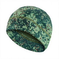 Casquette de cyclisme unisexe en polaire respirante camouflage, masque thermique coupe-vent pour l'hiver, sports tactiques de plein air