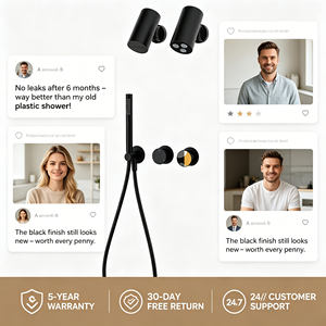 Mezclador de Ducha Termostático Multifuncional de 3 Vías, Empotrado en la Pared, con Construcción de Latón, para Uso en Hoteles - Product Image 6