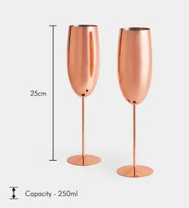 Copa de Vino de Metal de Alta Calidad con Acabado Dorado Brillante, Decoración para Bodas y Accesorios de Bar a Precio de Mayoreo en India - Product Image 3