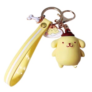22 Years Guangzhou Factory Custom Soft Anime <b>Cartoon</b> 3D Colorful Pvc Rubber Keychains for Promotional and Gift - Product Image 2