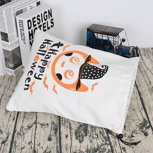 Sacs cadeaux à cordon pour bonbons et bijoux, thème Halloween, pour fêtes de Noël et Halloween, vente en gros, nouveauté - Product Image 4