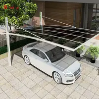 Foshan Aluminium Sun Shading Carport Baldachin für Parkplatz Hersteller maßge schneiderte Made in China